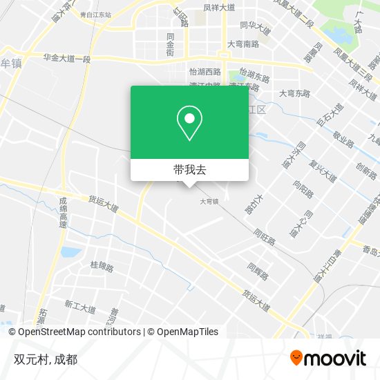 双元村地图