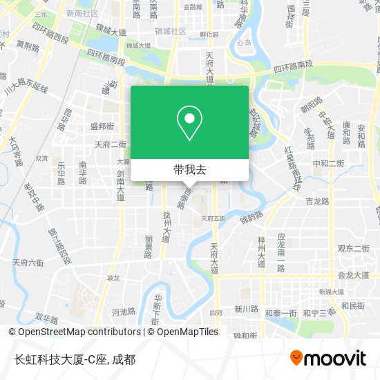 长虹科技大厦-C座地图
