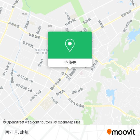 西江月地图