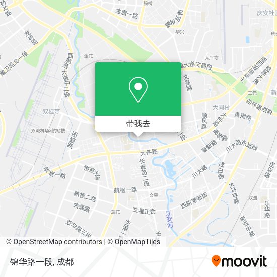 锦华路一段地图