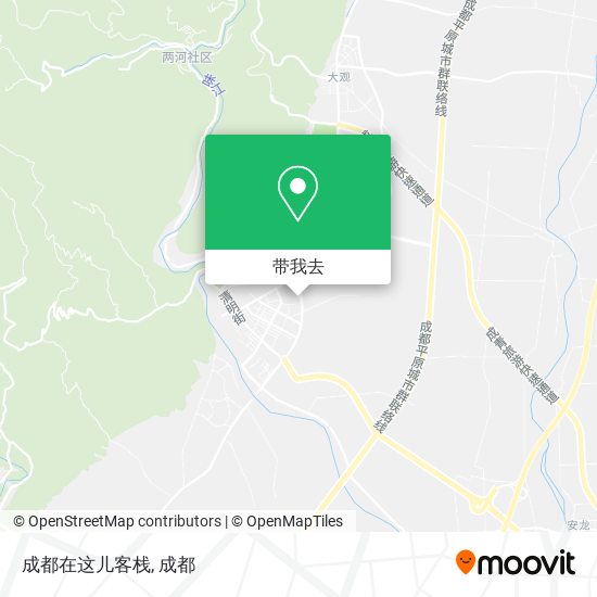 成都在这儿客栈地图