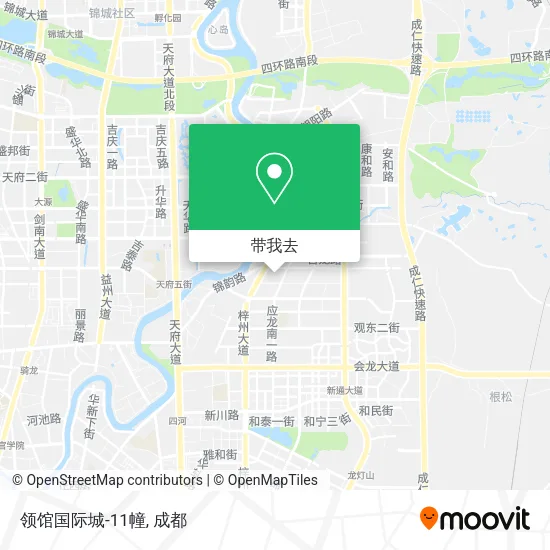 领馆国际城-11幢地图