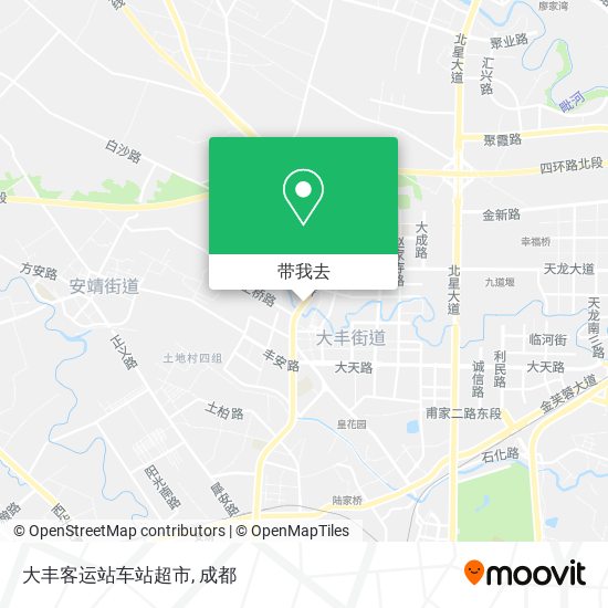大丰客运站车站超市地图