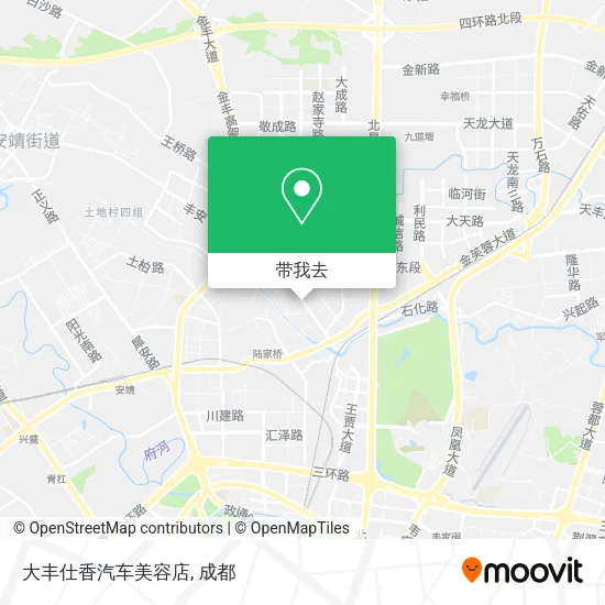 大丰仕香汽车美容店地图