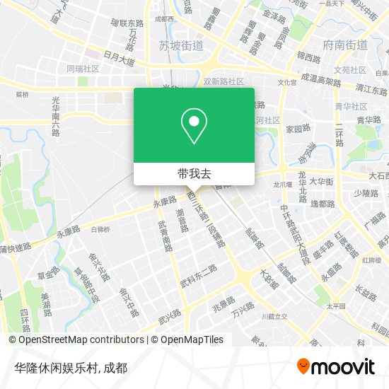 华隆休闲娱乐村地图