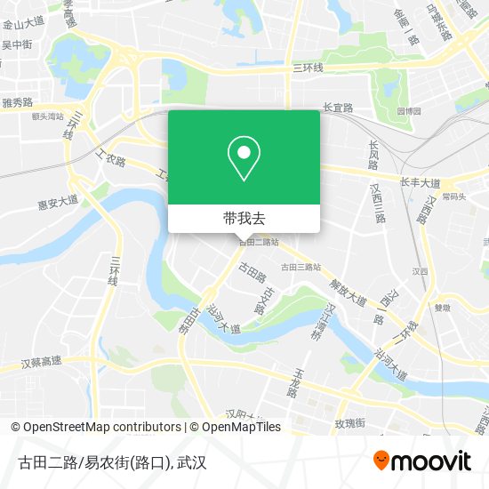 古田二路/易农街(路口)地图