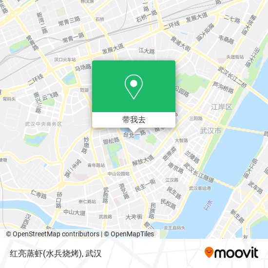 红亮蒸虾(水兵烧烤)地图