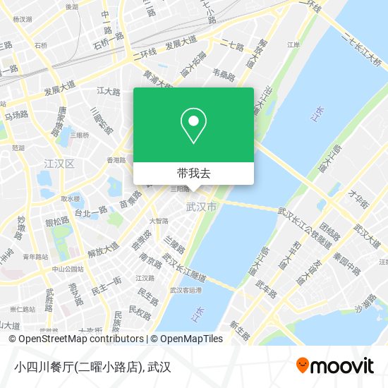 小四川餐厅(二曜小路店)地图