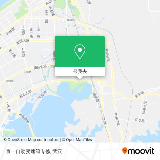 京一自动变速箱专修地图