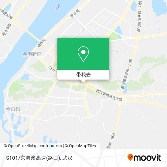 S101/京港澳高速(路口)地图