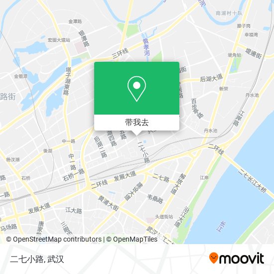 二七小路地图