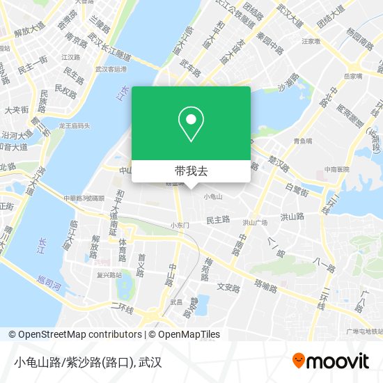 小龟山路/紫沙路(路口)地图