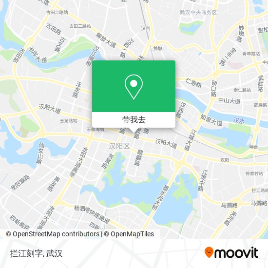 拦江刻字地图