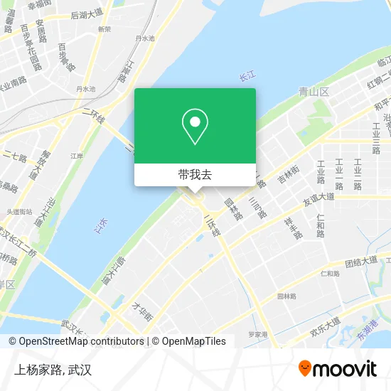 上杨家路地图