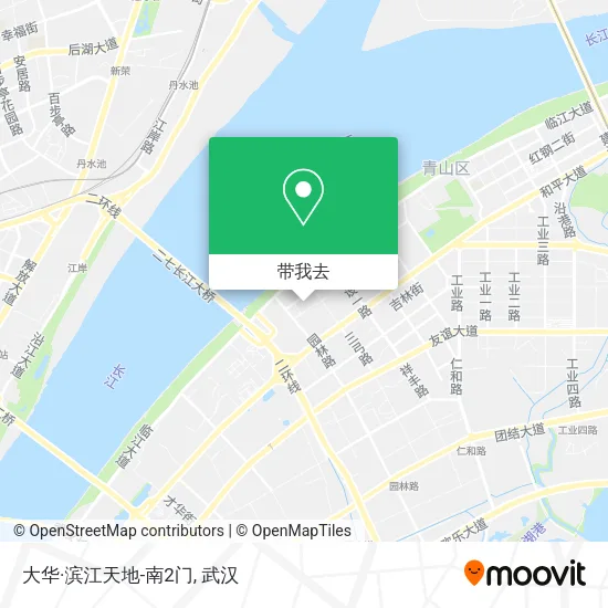 大华·滨江天地-南2门地图