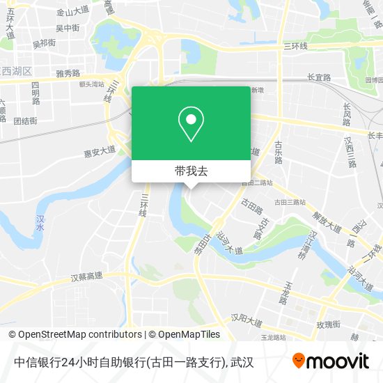 中信银行24小时自助银行(古田一路支行)地图