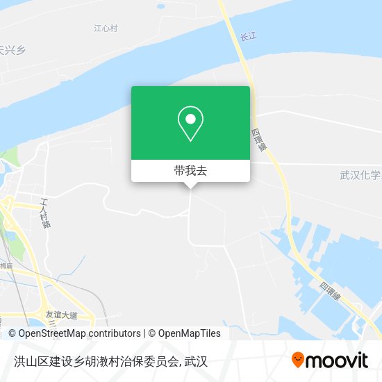 洪山区建设乡胡漖村治保委员会地图