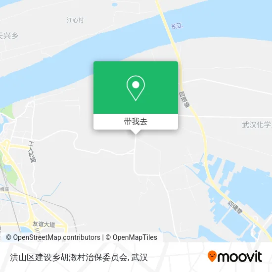洪山区建设乡胡漖村治保委员会地图