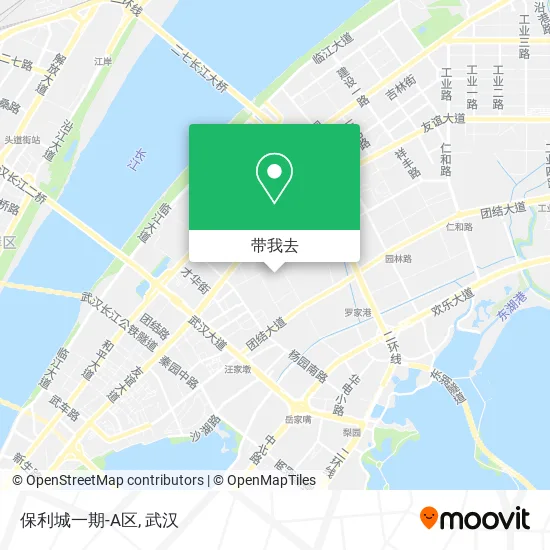 保利城一期-A区地图