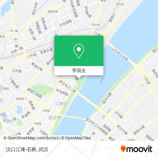 汉口江滩-石桥地图