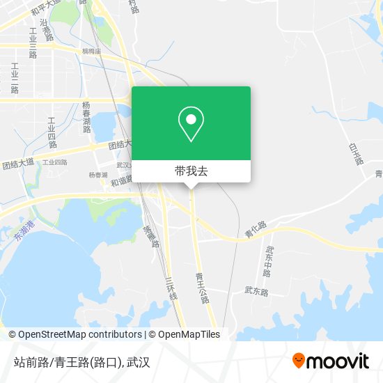 站前路/青王路(路口)地图