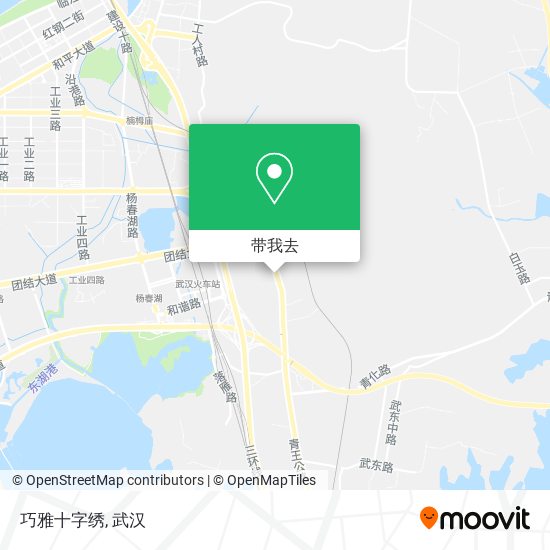 巧雅十字绣地图