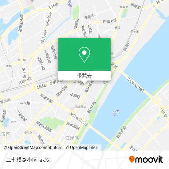 二七横路小区地图