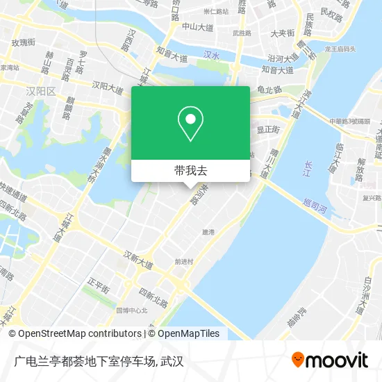 广电兰亭都荟地下室停车场地图