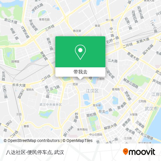 八达社区-便民停车点地图