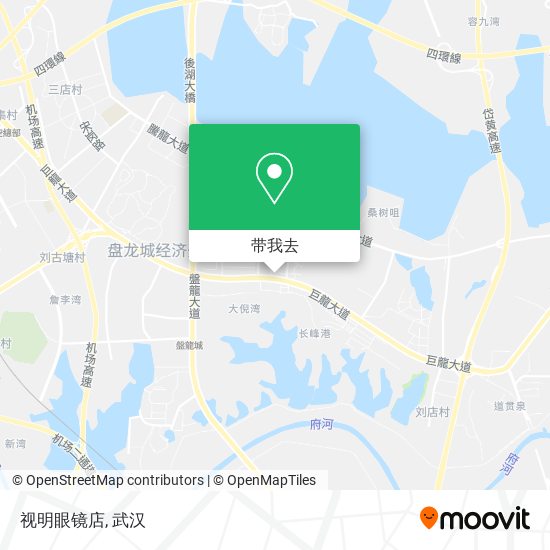 视明眼镜店地图