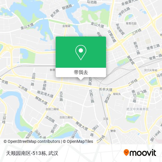 天顺园南区-513栋地图