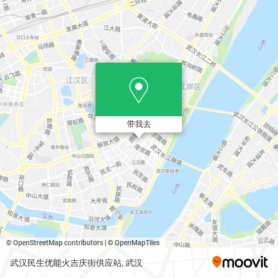 武汉民生优能火吉庆街供应站地图