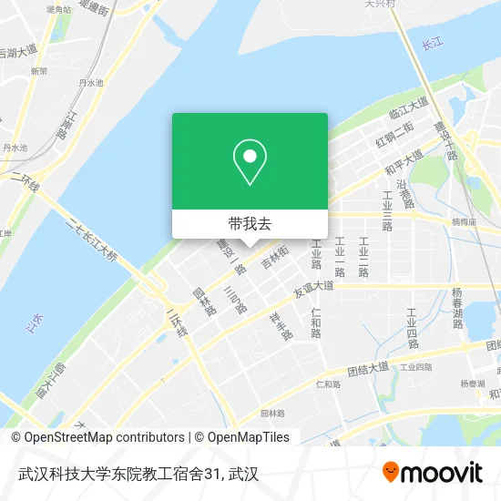 武汉科技大学东院教工宿舍31地图