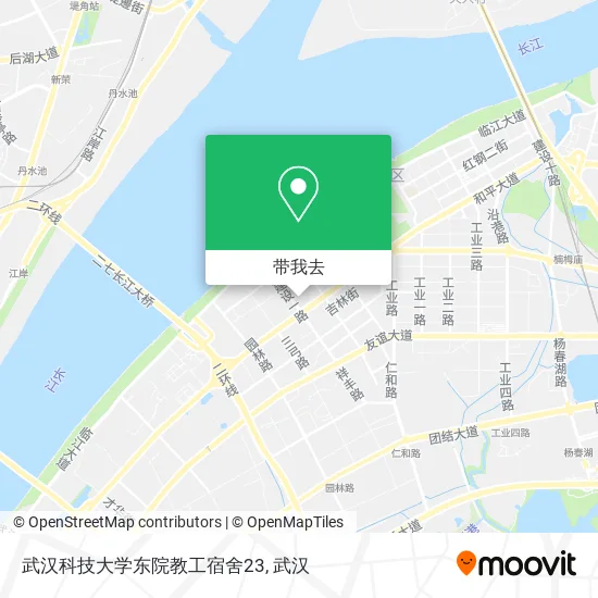 武汉科技大学东院教工宿舍23地图
