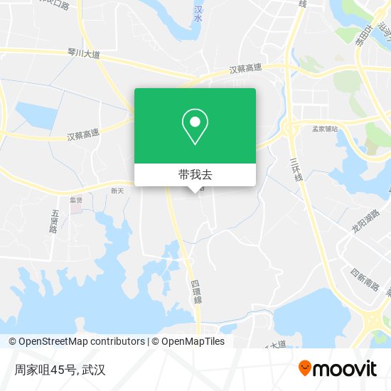 周家咀45号地图