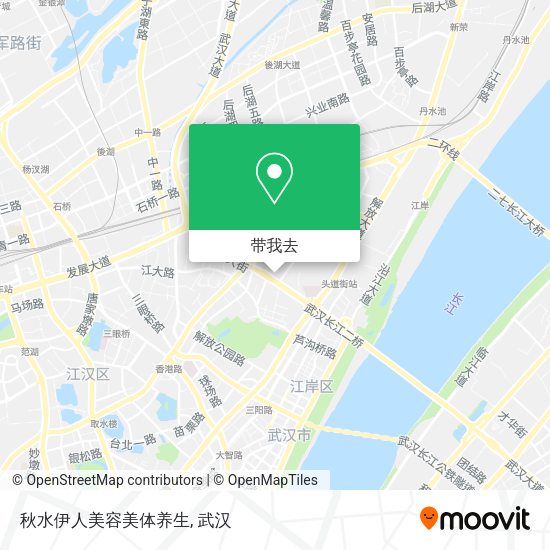 秋水伊人美容美体养生地图