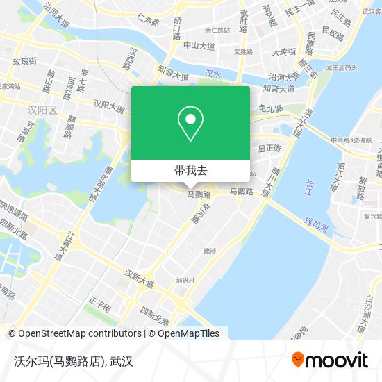 沃尔玛(马鹦路店)地图