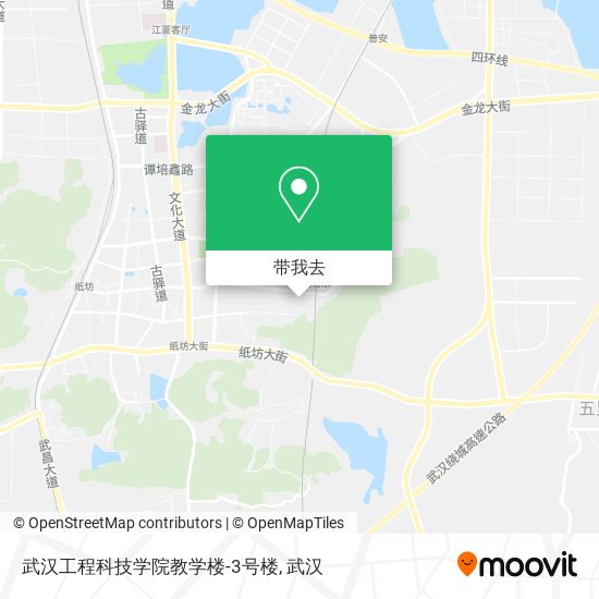 武汉工程科技学院教学楼-3号楼地图