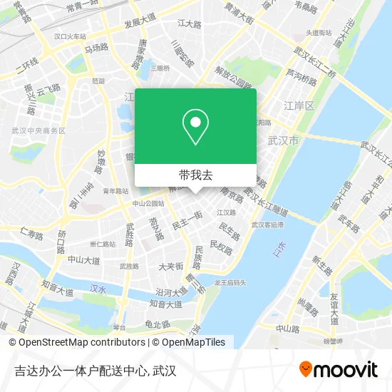 吉达办公一体户配送中心地图