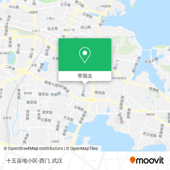 十五亩地小区-西门地图