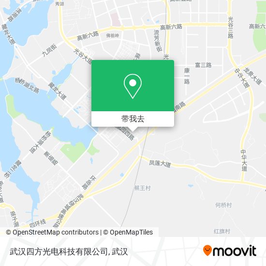 武汉四方光电科技有限公司地图