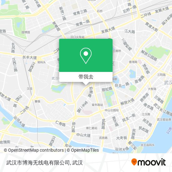 武汉市博海无线电有限公司地图