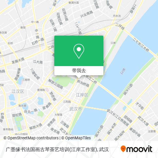 广墨缘书法国画古琴茶艺培训(江岸工作室)地图