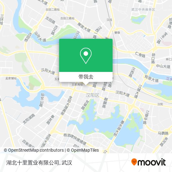 湖北十里置业有限公司地图