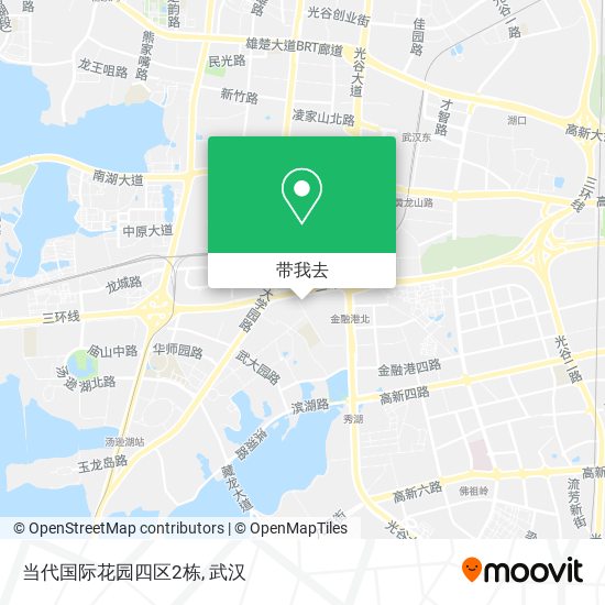 当代国际花园四区2栋地图
