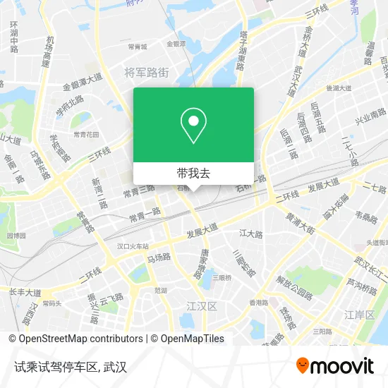 试乘试驾停车区地图