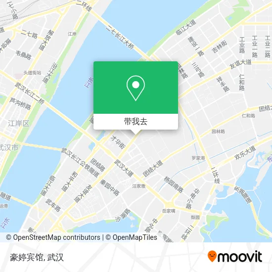 豪婷宾馆地图