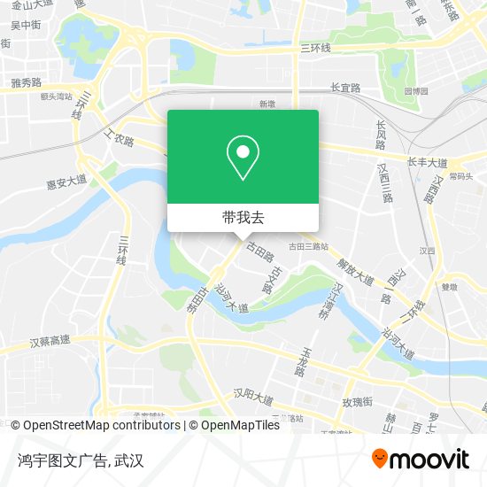 鸿宇图文广告地图