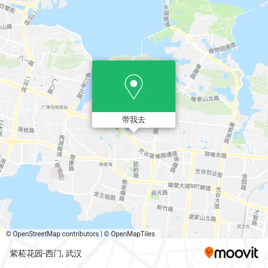 紫菘花园-西门地图