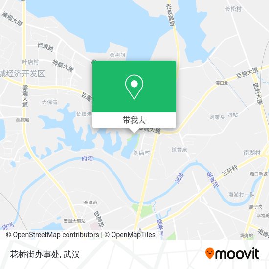 花桥街办事处地图